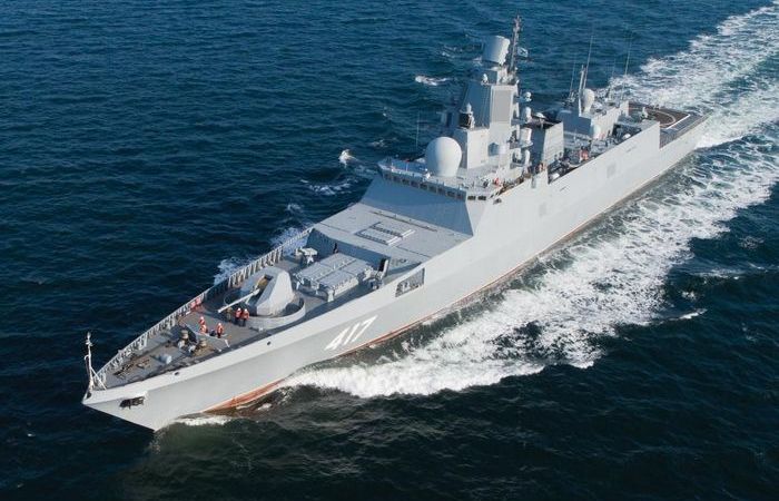 Новый фрегат - серьёзный корабль.