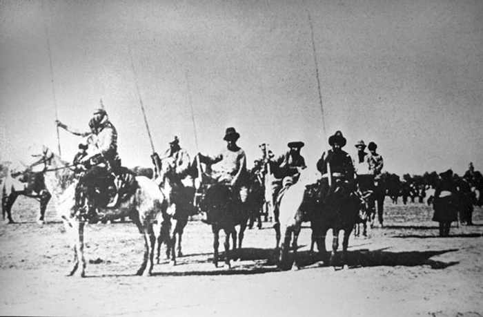 В Средней Азии действительно была сложная обстановка. Вот только Буденного там в 1930-е годы судя по всему не было... |Фото: turkistanzaman.kz.