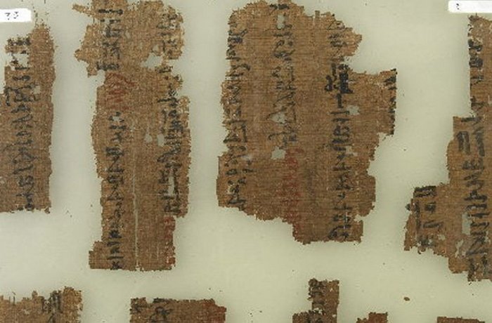 Древняя медицина: папирусы из храма Рамессеум.