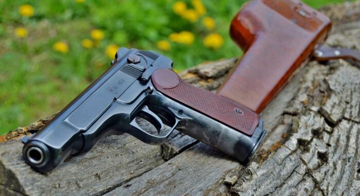 Пистолет создан в 1949 году. |Фото: forum.guns.ru.