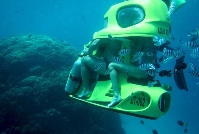 Увлекательное подводное путешествие на скутере Aqua Star.