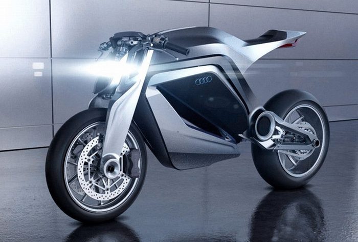 Суперлёгкий мотоцикл Audi-Ducati.
