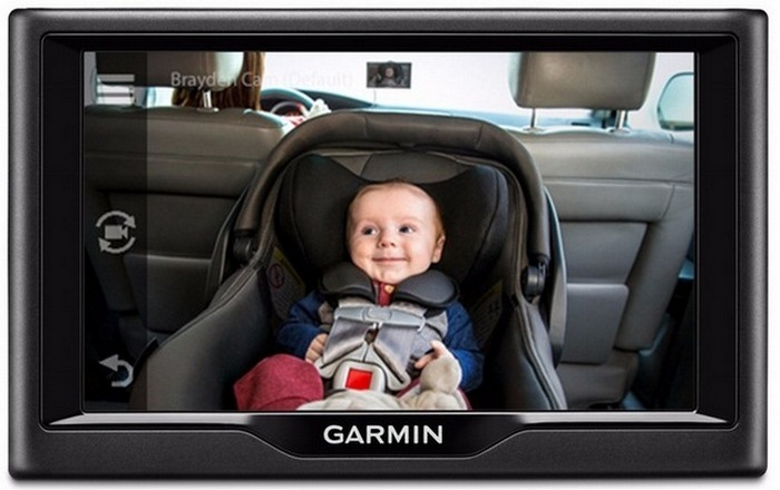 BabyCam Garmin поддерживает GPS, Wi-Fi и Bluetooth.
