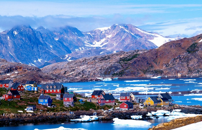Красивейшее место: остров Гренландия.