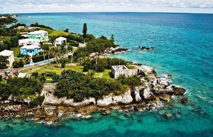 Красивейшее место: Бермудские острова.
