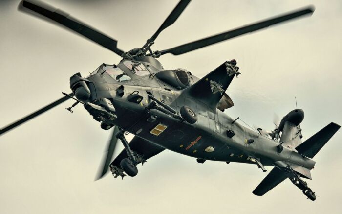 Вертолет для народно-освободительной армии. |Фото: wallpapershome.com.