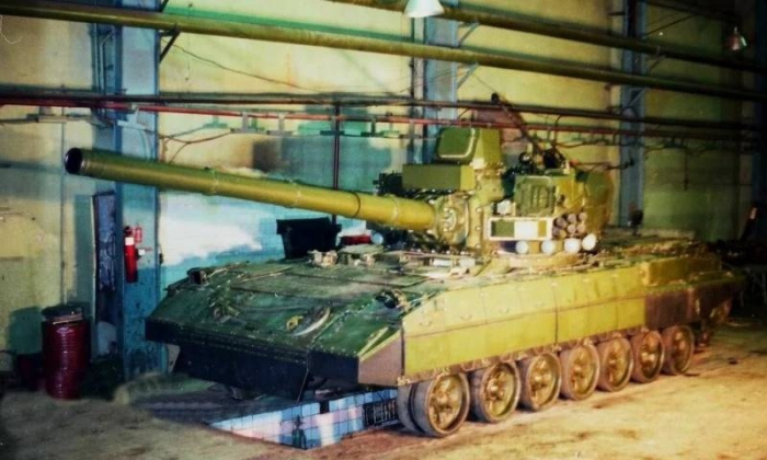 Экспериментальный танк. |Фото: naked-science.ru.