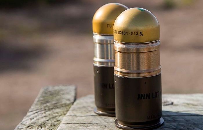 Сначала была создана 40 мм граната. Кстати, используется по сей день. Сначала была создана 40 мм граната. Кстати, используется по сей день.