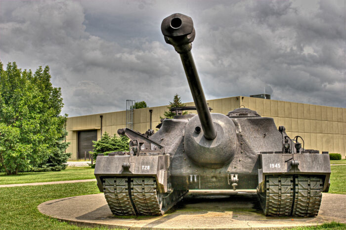 Делали для борьбы с бункерами. |Фото: en.wikipedia.org.
