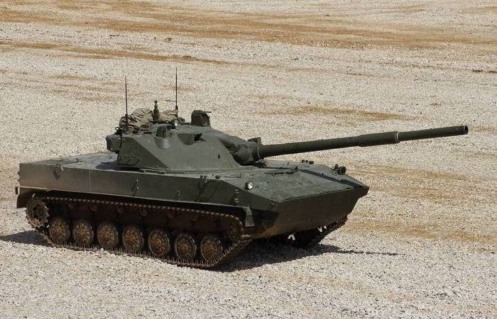 Советский лёгкий авиадесантный Спрут. /Фото: topwar.ru. 