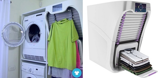 FoldiMate: от стиральной машины до шкафа 