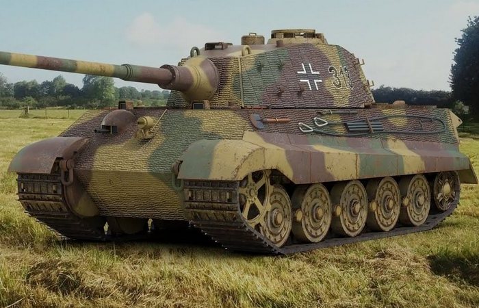 За основу взяли Королевский тигр.