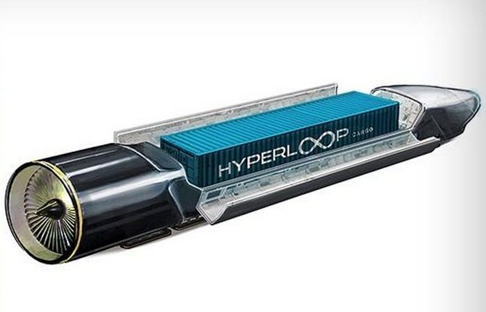 Макет Hyperloop.