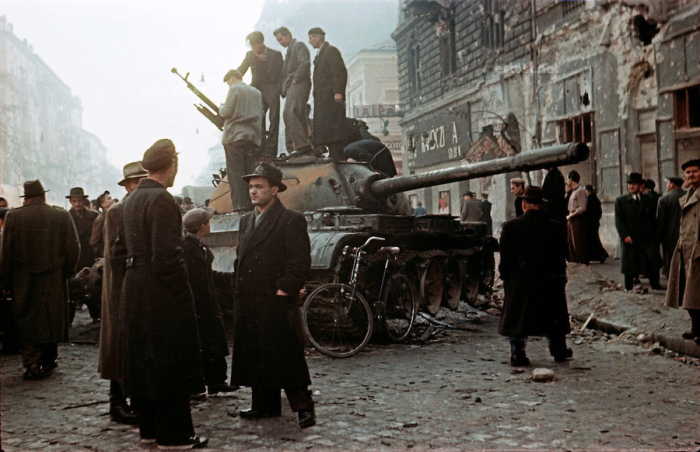 Венгерское восстание. 1956 год. |Фото: gazetaingush.ru.
