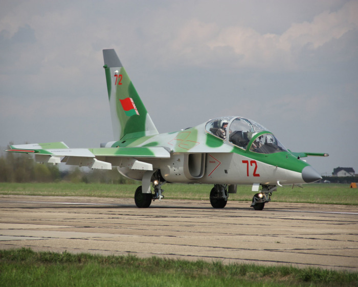 Як-130 белорусских ВВС. ¦Фото: mil.by.