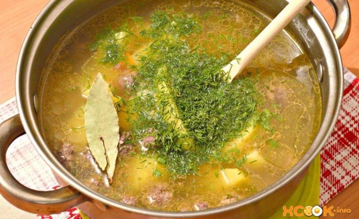 Как сделать, чтобы зелень в супе не теряла свой естественный цвет