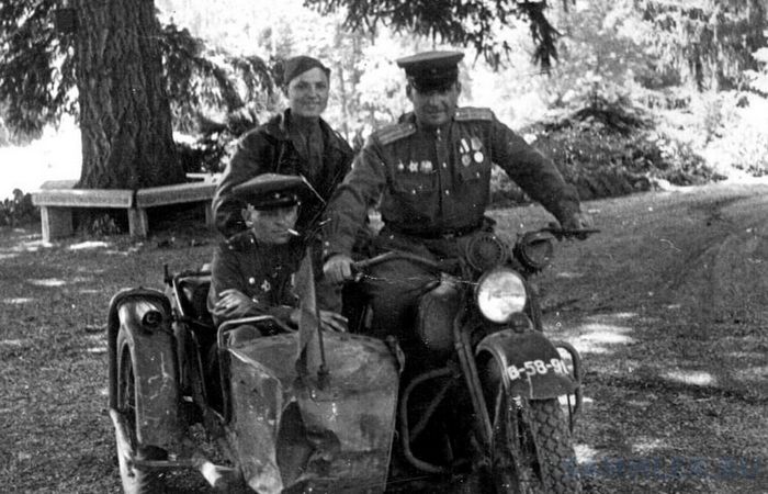 Харлей на службе в РККА.