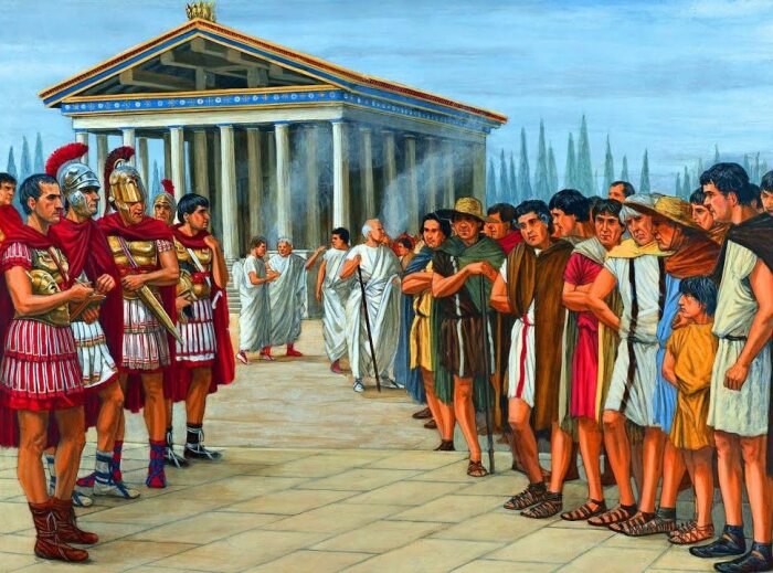 Рим усиливал свое влияние в Греции. |Фото: pikabu.ru.