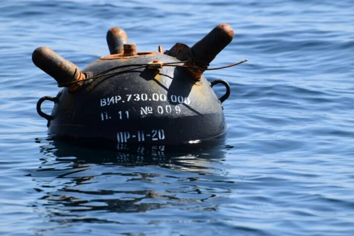 Морскую мину видел каждый. |Фото: ukr.net.