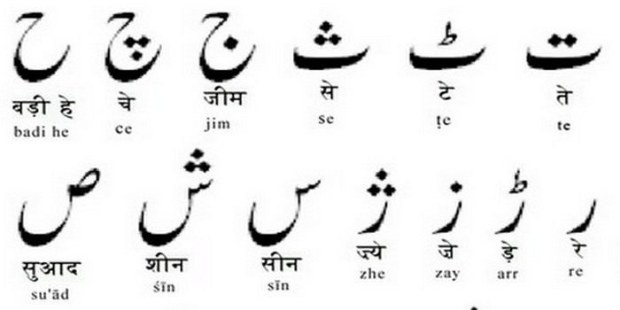 Язык урду.