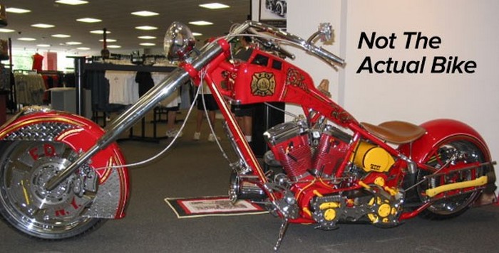 Regio Design XXL Chopper - самый большой функционирующий мотоцикл.
