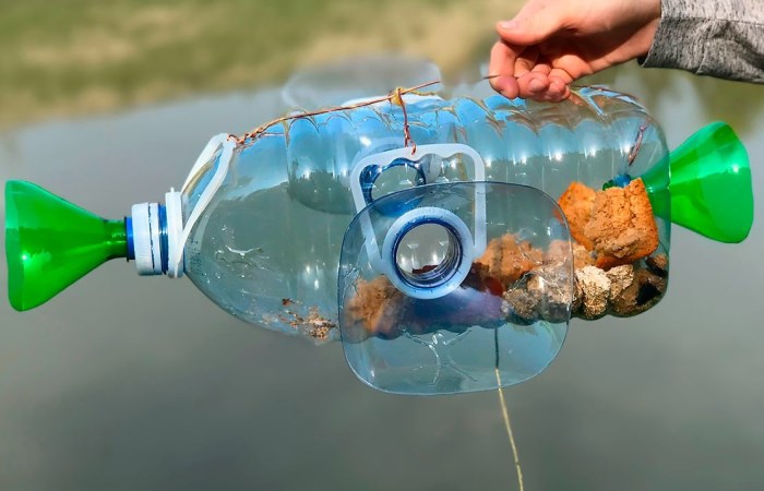 Ловим рыбу пластиковой бутылкой – Своими Руками