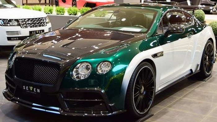 Автомобиль Mansory GT Race Bentley Continental.