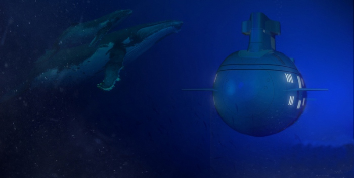Яхта Migaloo для подводных путешествий
