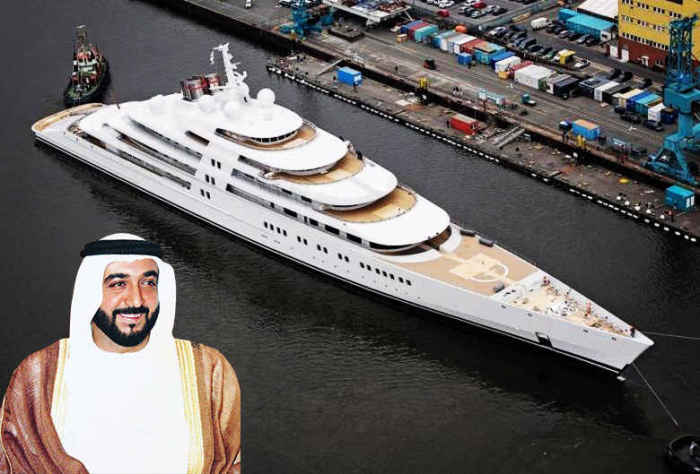 Яхта Azzam. $ 622 млн/