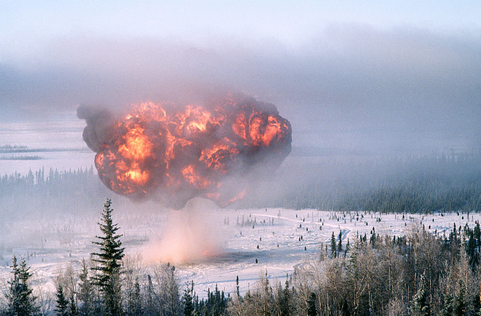 Термобарические бомбы очень мощные. |Фото: mavink.com.