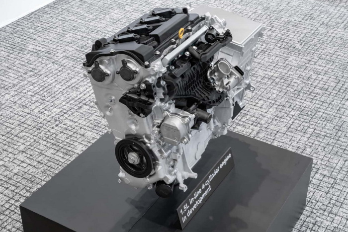 Появится и 1.5-литровая версия. Появится и 1.5-литровая версия.