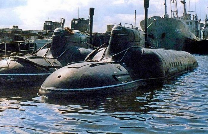 Подлодка для диверсантов.