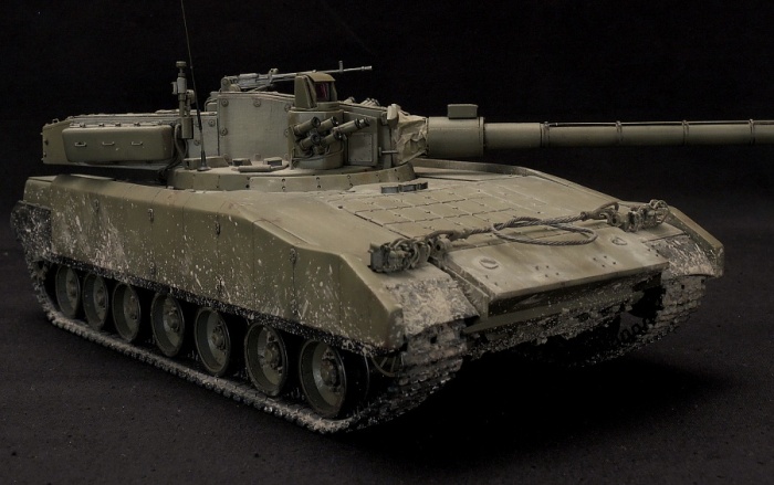 Реконструкция внешнего вида танка. |Фото: ya.ru.
