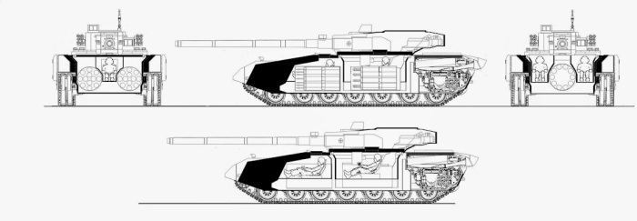 Схема устройства танка. |Фото: warthunder.ru.