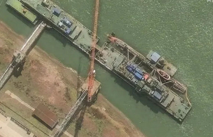 Один из спутниковых снимков.