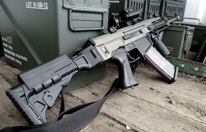 Новый автомат для чешской армии.