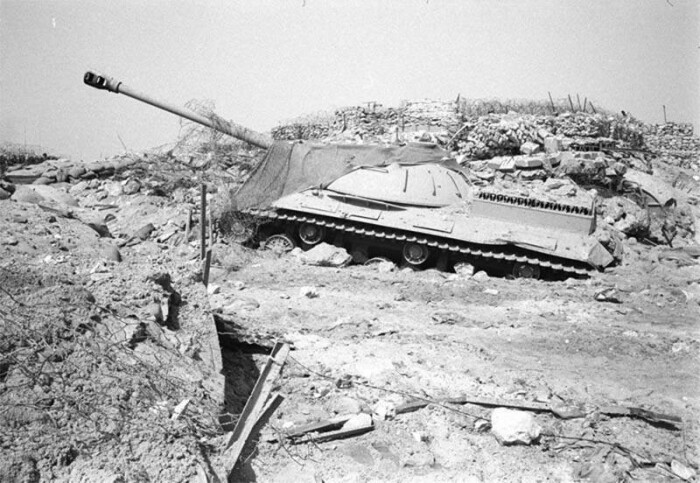 Танк ИС-3 в Шестидневной войне. |Фото: fishki.net.