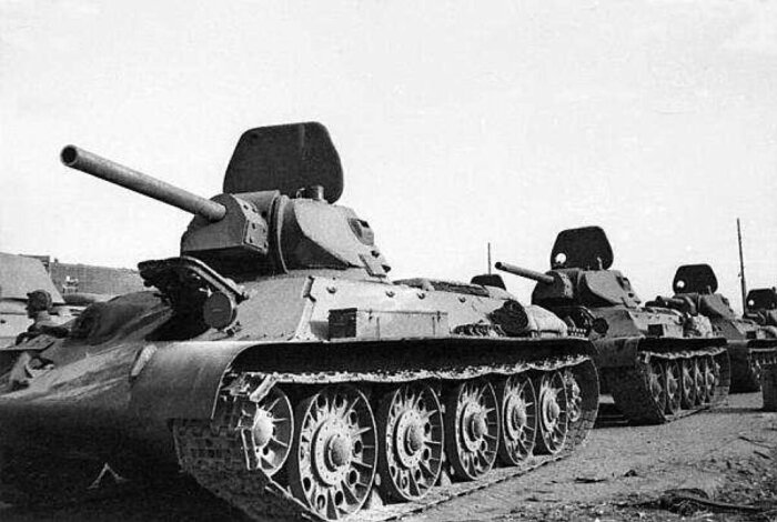 Танки Т-34 производства СТЗ. |Фото: ВКонтакте.