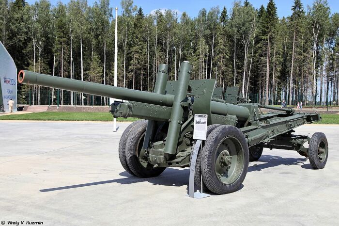 А вот эта же пушка в качестве артиллерийской. ¦Фото: ru.wikipedia.org.