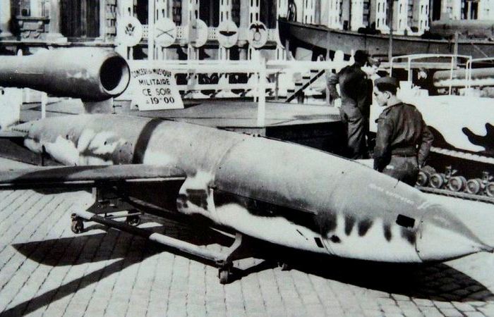 Оружие возмездия более известное как Фау-1.
