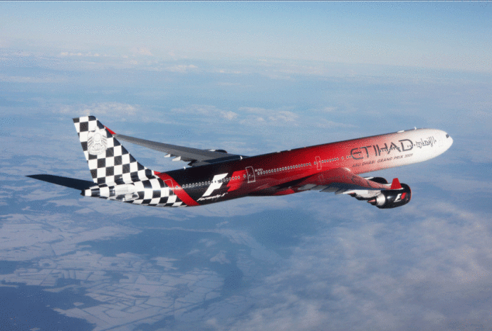 Etihad Airways - Формула 1.