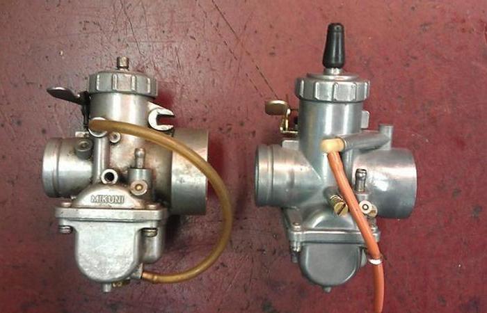 В частности, использовавшийся японский карбюратор.