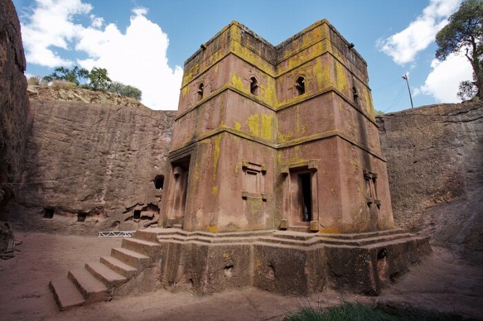 Храм Святого Георгия. Эфиопия. 13 век. |Фото: ya.ru.