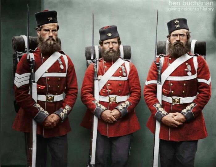 Даже в армии отношение к бороде было разным. Британские солдаты времен Крымской войны 1853-1856 гг. |Фото: Instagram.
