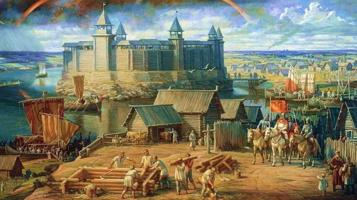 Селиться предпочитали на правом берегу. |Фото: alternathistory.com.