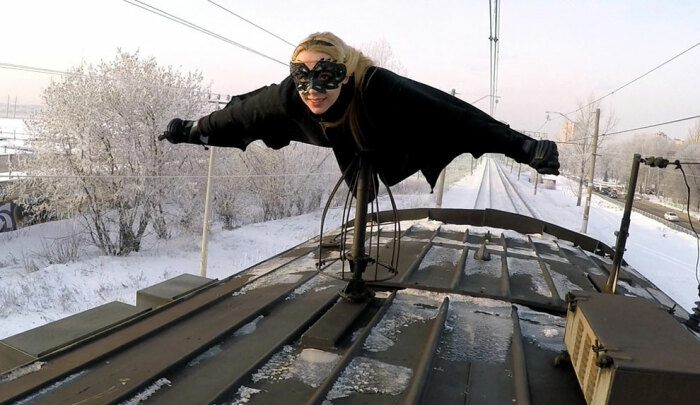 Воздух на крыше вагона - часть атмосферы Земли. |Фото: bigpicture.ru.