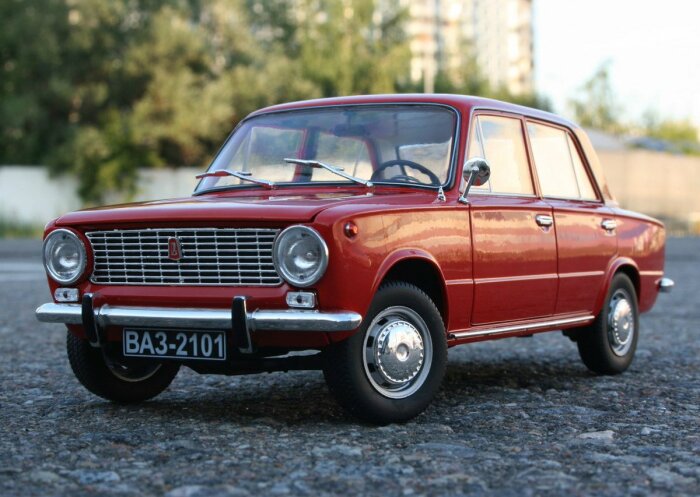 Самый популярный автомобиль СССР. |Фото: Twitter.