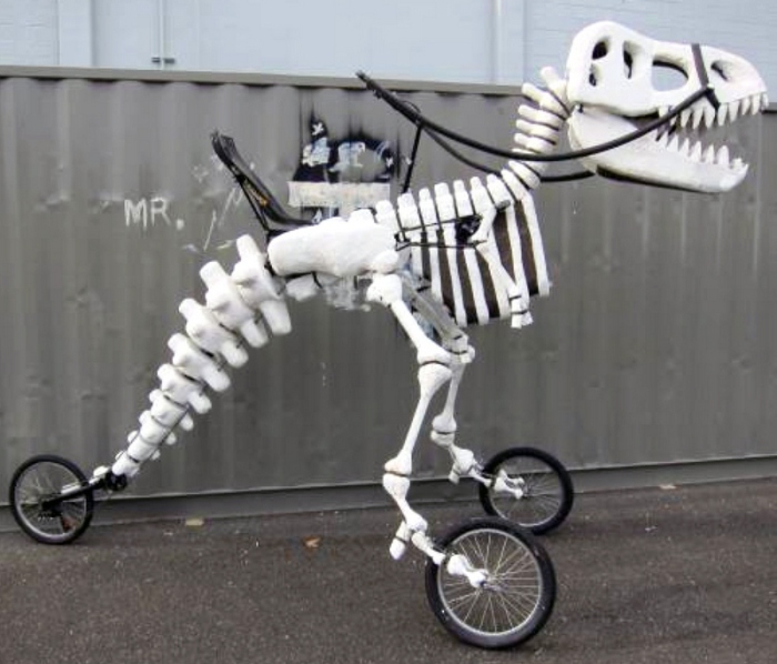 Tyrannosaurus rex: не зверь, но велосипед..