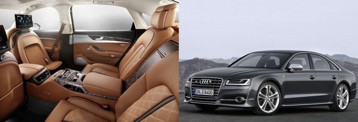Audi A8 и свободное место.