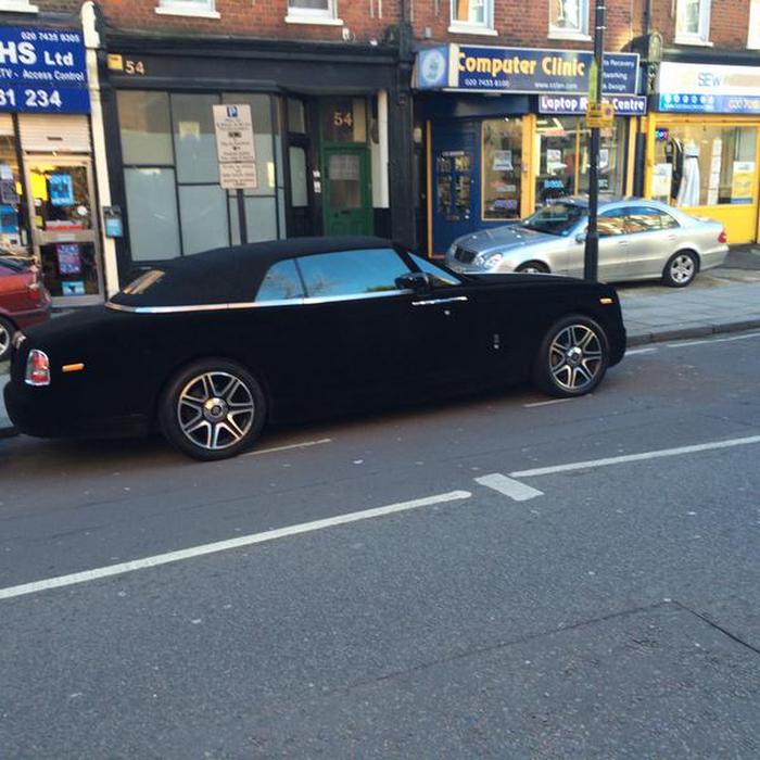 Rolls-Royce: бархатный дизайн.